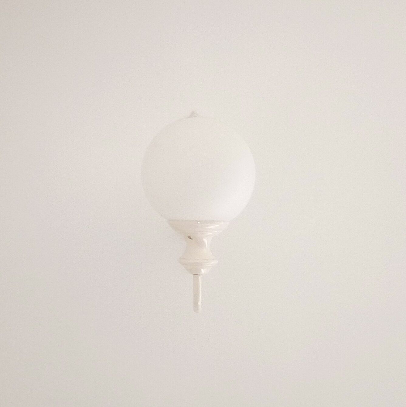 Globe opaline sconce 70s