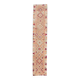 2'5x12'8 Vintage Orange Geometric Turkish Hand-Knotted Runner Rug 77x390
