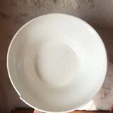 Salins France salad bowl with yellow flower decoration