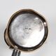 Individual silver-plated chocolate pot