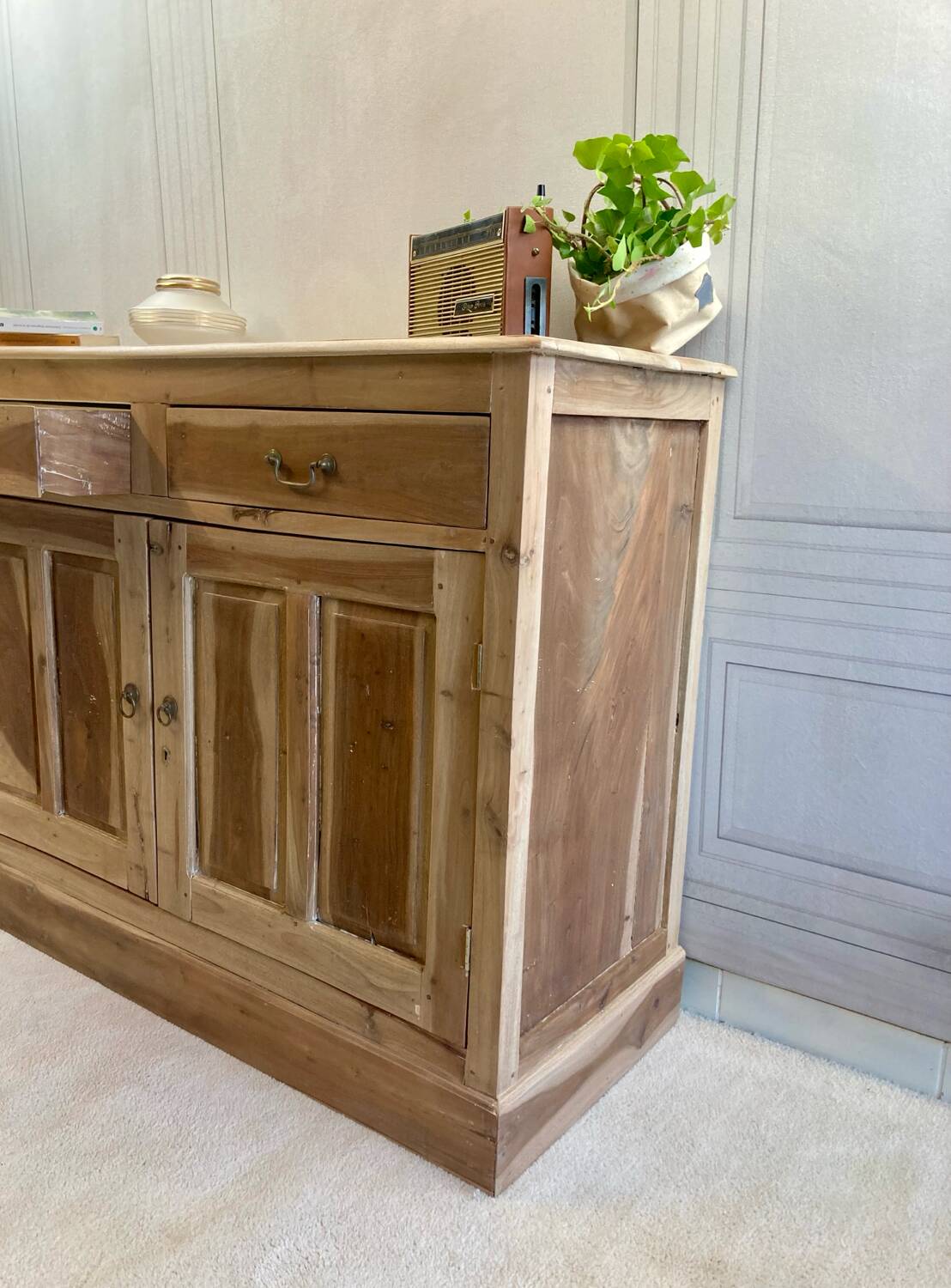 Buffet de campagne vintage