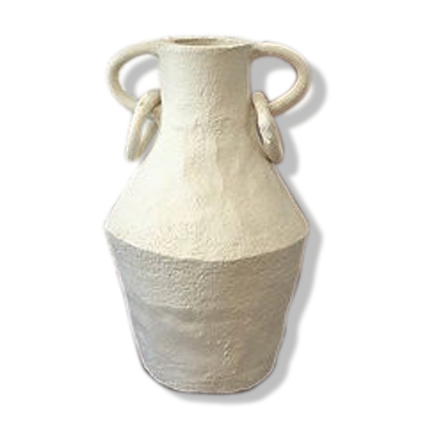 Vase white curls - Cassandre Bouilly