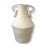 Vase white curls - Cassandre Bouilly