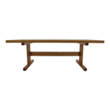 1960s Shaker Coffeetable in Solid Oak Wood, Denmark