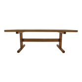 1960s Shaker Coffeetable in Solid Oak Wood, Denmark