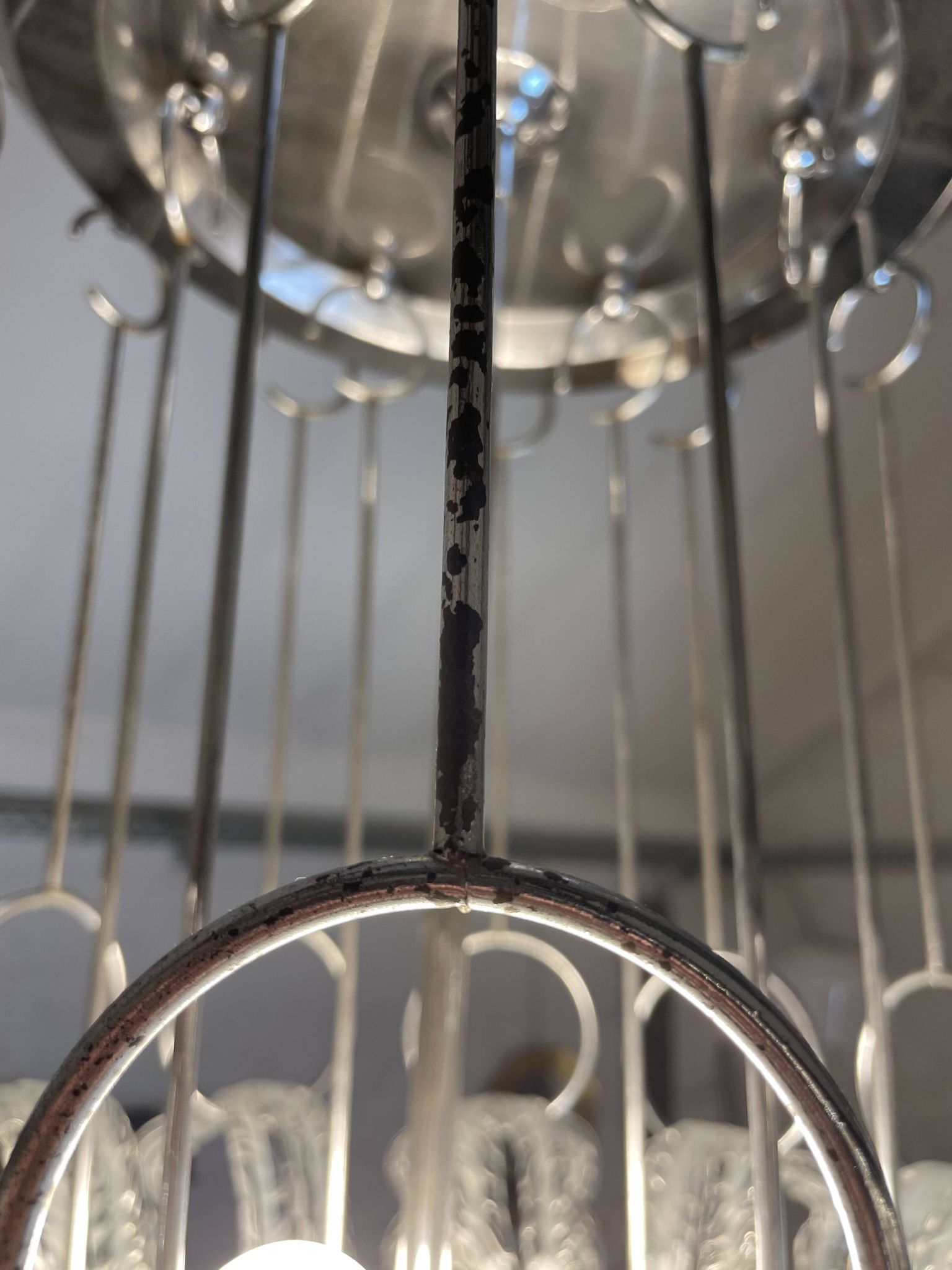 Murano Glass Chandelier, 1970s