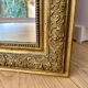 Antique gilded carved mirror - antique glass - vintage - Louis XVI