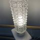 Vintage ceramic and glass lamp from the 70s