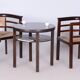 Art Deco Small Table attributed to J. Hoffmann for Wiener Werkstätte, Czech, 1910s
