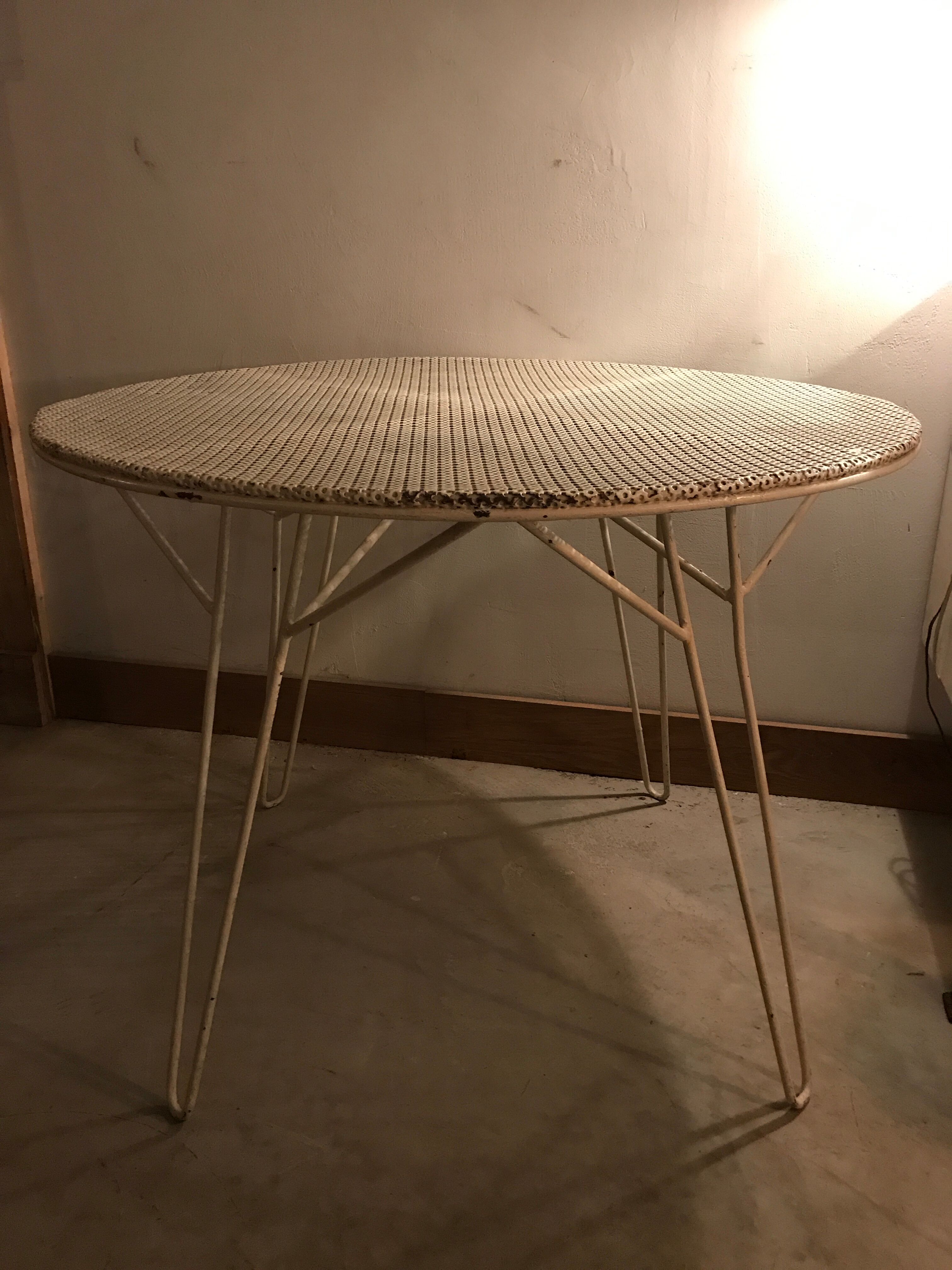 Mathieu Matégot garden table