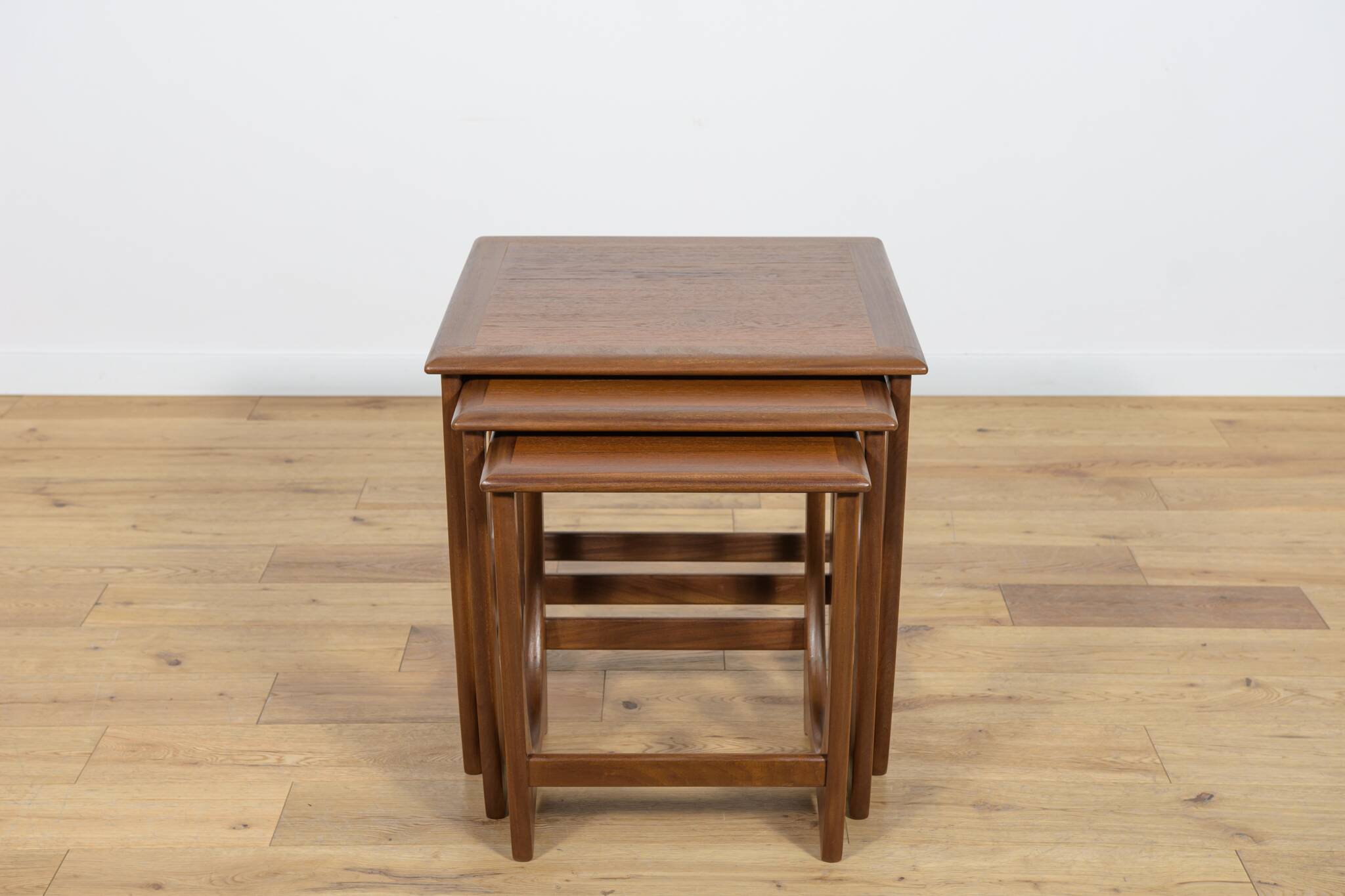 Mid-Century Teak Nesting Tables by V. Wilkins for G-Plan, 1970s, Set of 3
