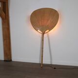 Large Uchiwa Floor lamp by Ingo Maurer for M Design , Germany 1977