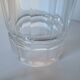Cut crystal carafe Czechoslovakia