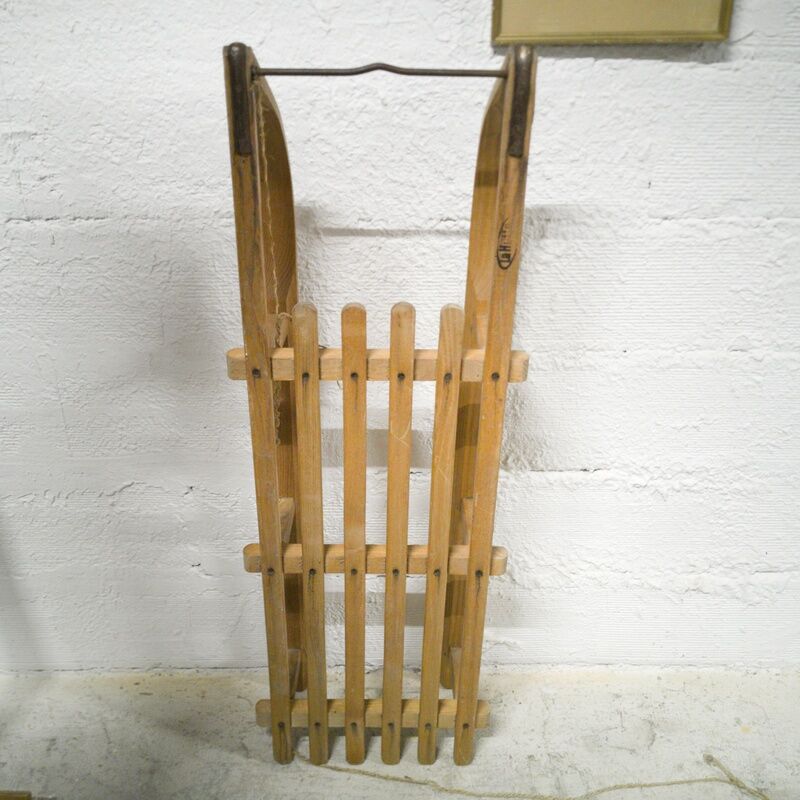 Old wooden sledge