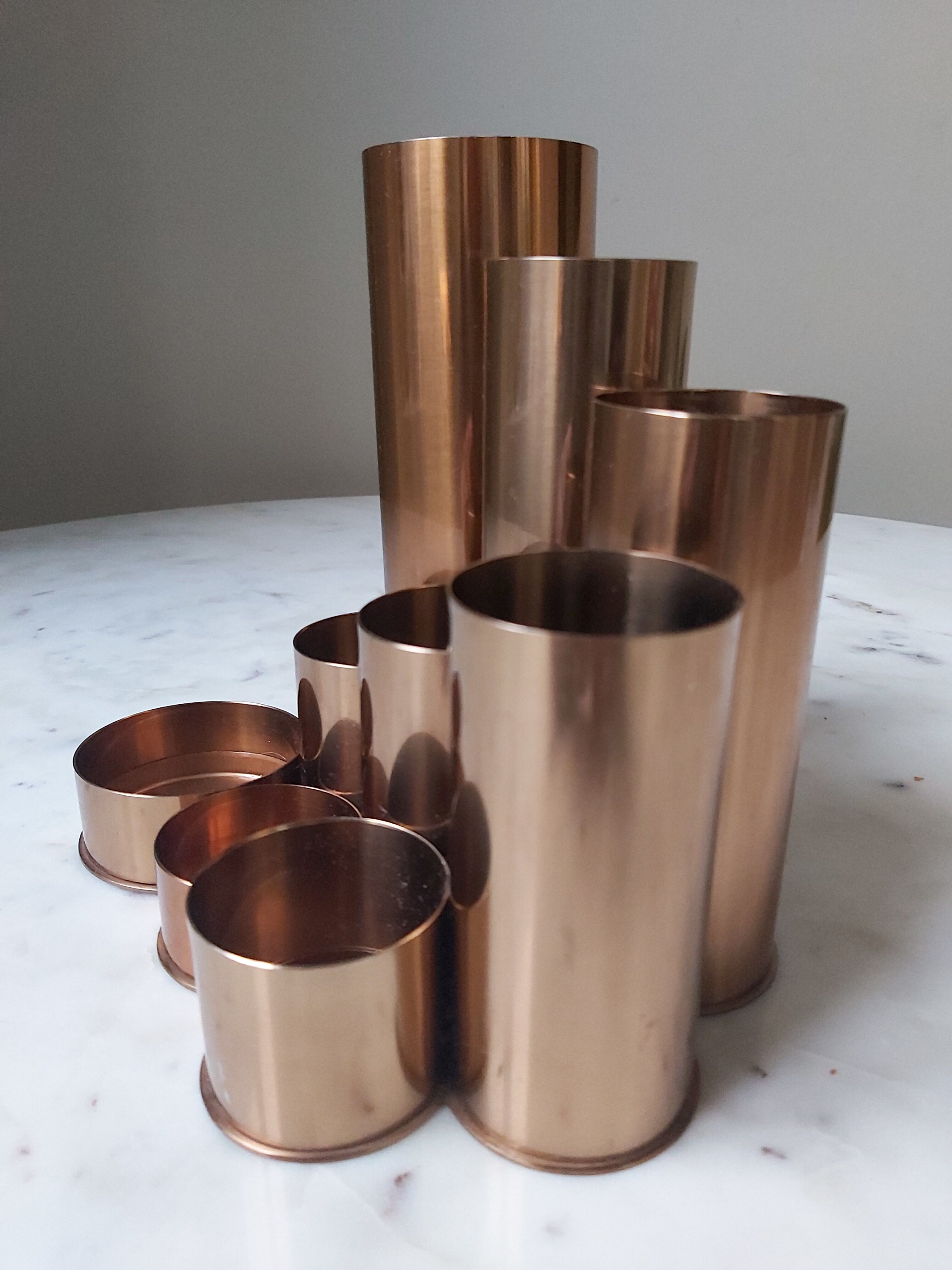 Large pencil pot Ferm living copper