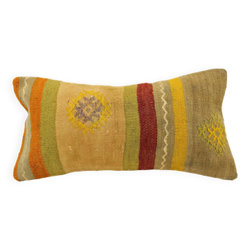 Turkish kilim cushion, 20x40 cm, YK-219