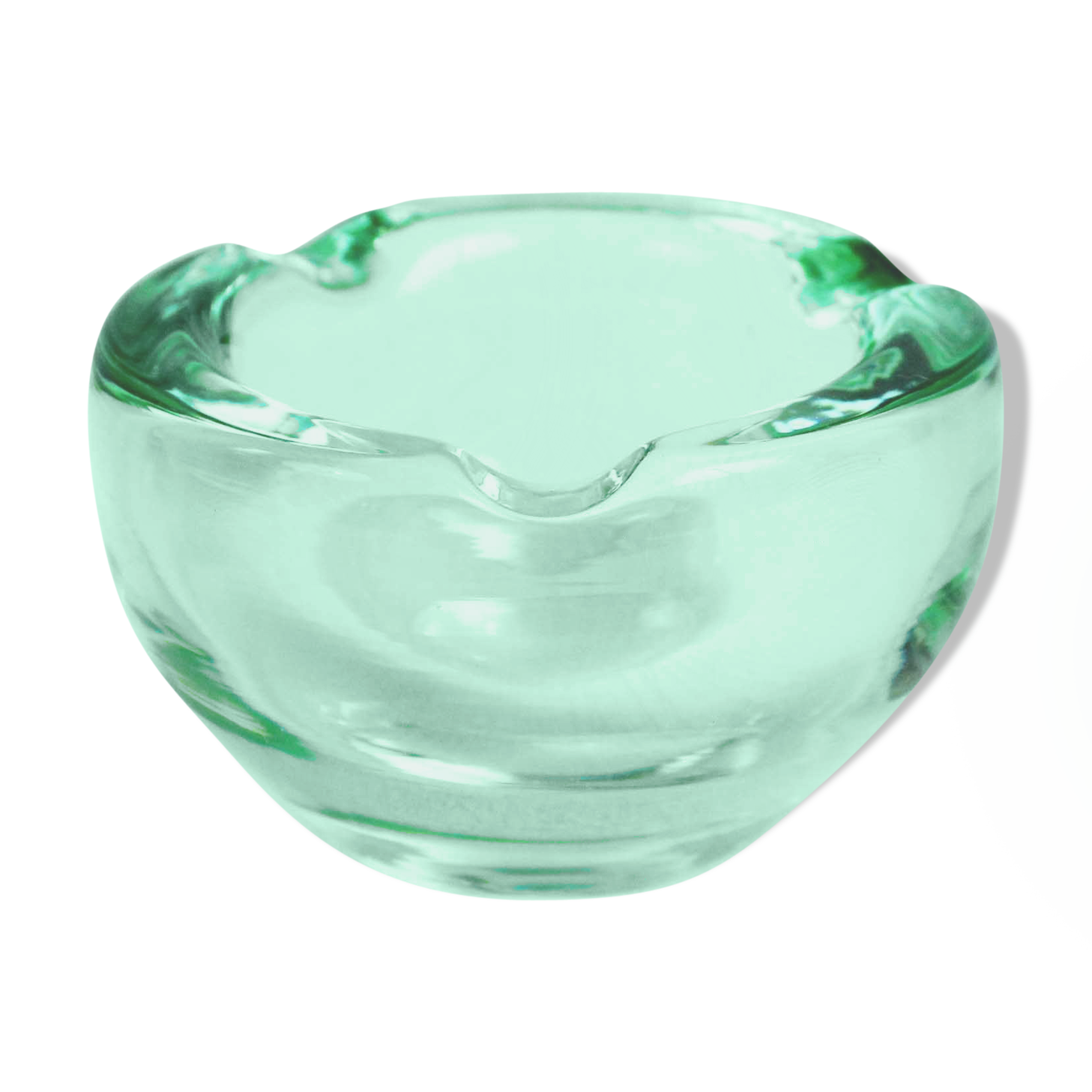 Ashtray in crystal Daum France