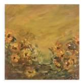 Original "morning of plenty" flower chart signed with its certificate
