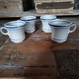 4 brûlots à café 19 ème