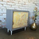 Vintage sideboard with patinated effect