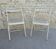 Table pliante et ses 2 chaises pliantes Souvignet des années 60