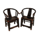 Pair of armchairs time XVIII th Chinese.