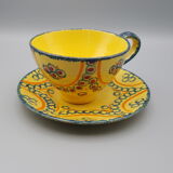 Set cups and saucers henriot quimper