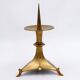 Bougeoir Art Déco en bronze doré, vers 1930