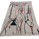 Handmade moroccan berber rug 232 x 145 cm