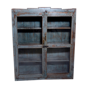 Vitrine en teck birman