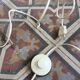 Danish layered floor lamp