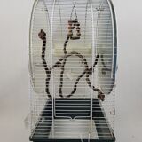 Vintage free standing bird cage