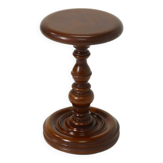 Table d'appoint décorative en bois massif des années 1960