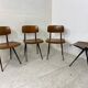 Chaises par Friso Kramer pour Ahrend De Cirkel, années 1960