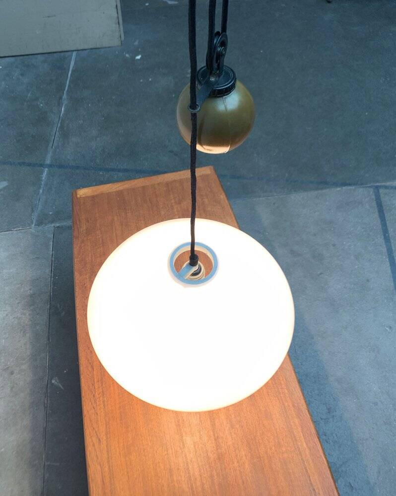 Postmodern Italian Aggregate Suspension by Enzo Mari & Giancarlo Fassina for Artemide, 1970s