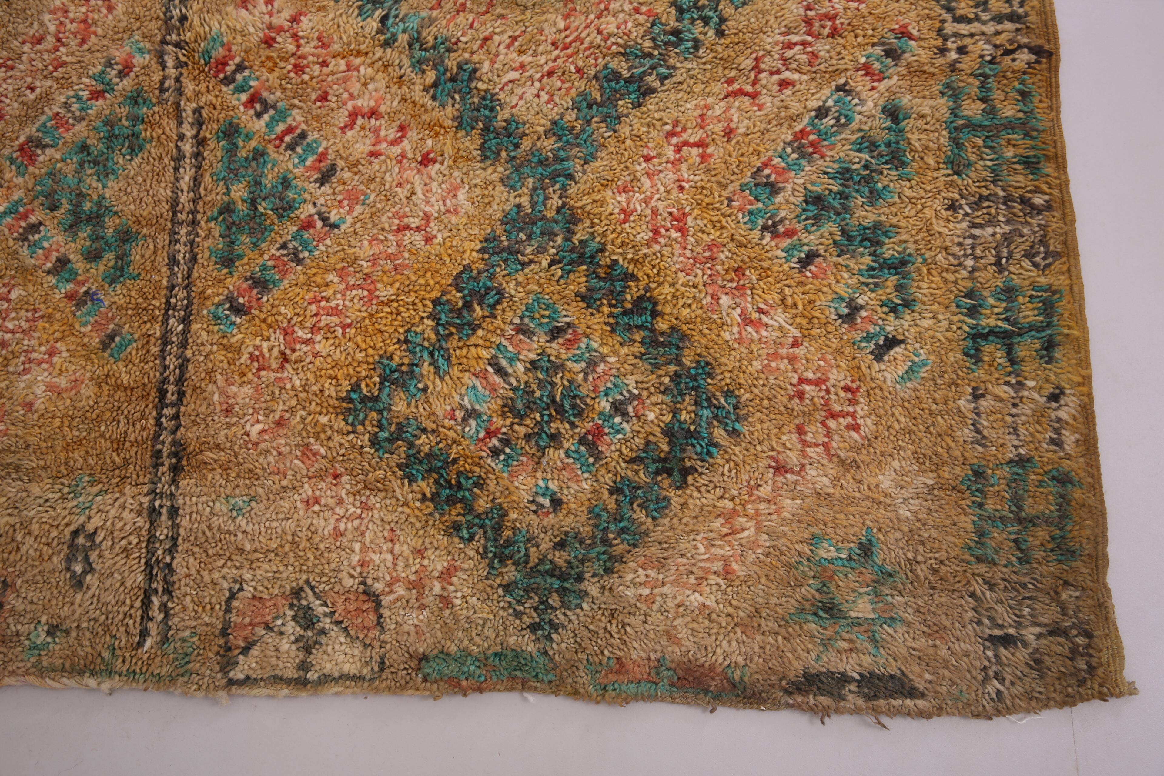 Vintage Moroccan Rug 184 x 255 cm - Handmade Berber Rug - Old Moroccan rug