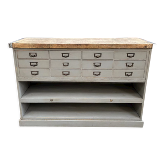 Factory cabinet with drawers