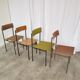 Chaises de salle à manger industrielles vintage - Stol Kamnik années 1970 - Lot de 4 - Mix & Mat