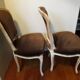 Paire de fauteuils de style louis XV