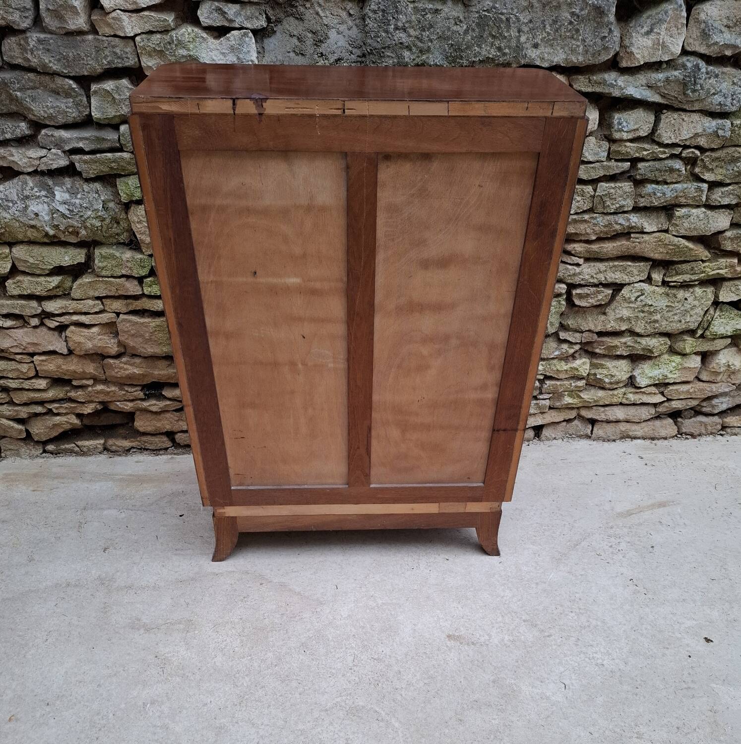 Art Deco wardrobe height 100 cm