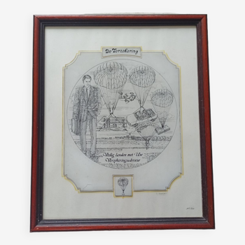 Glass engraving by Dutch artist Gérard Swaenepoel. Signed, numbered