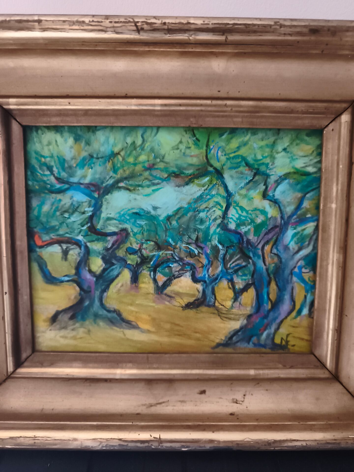 Table of the olive trees