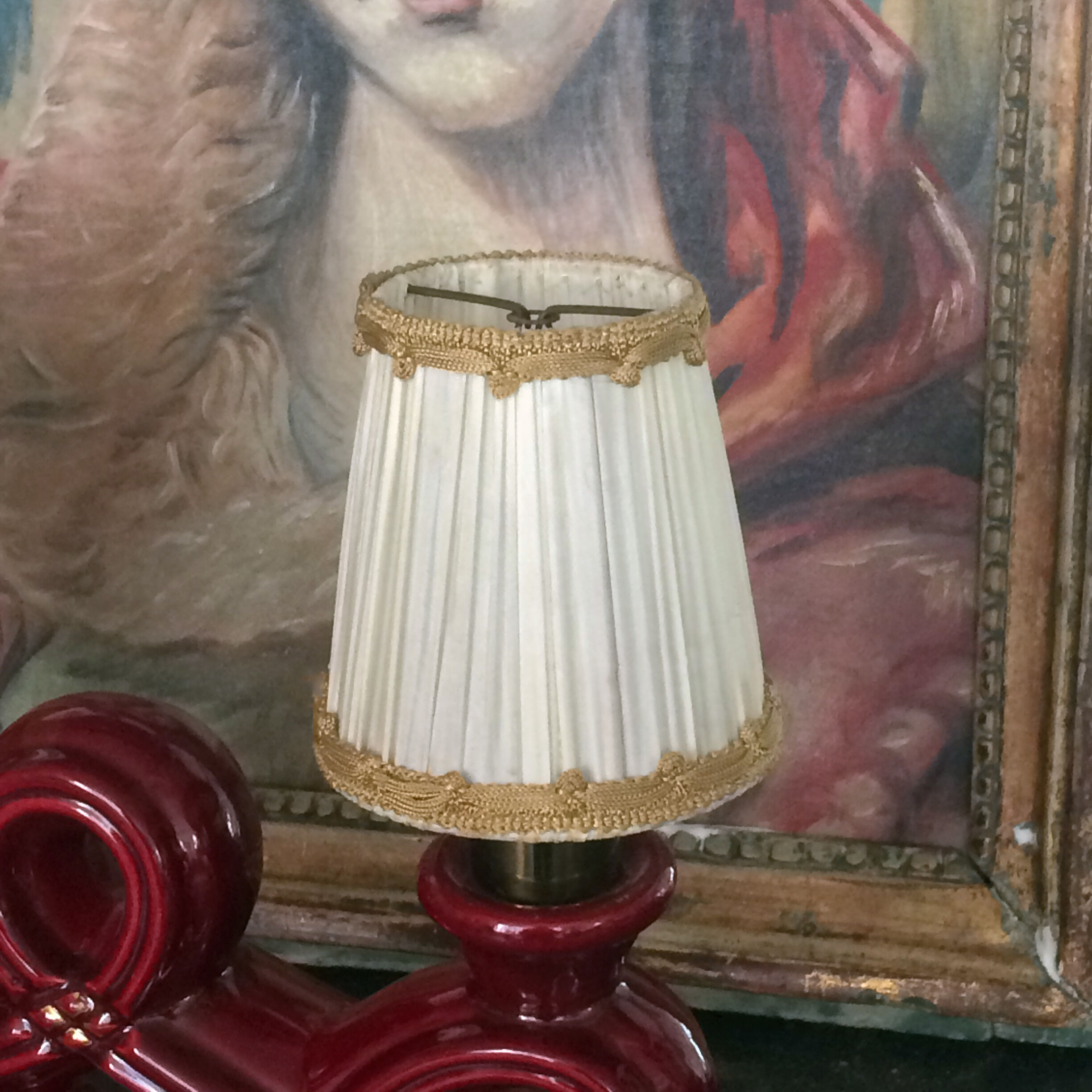 Pair of ceramic lamps circa 1940/50