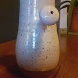 Ceramic jug from the 60s Roger Jacques (1920-2001) Puisaye stoneware