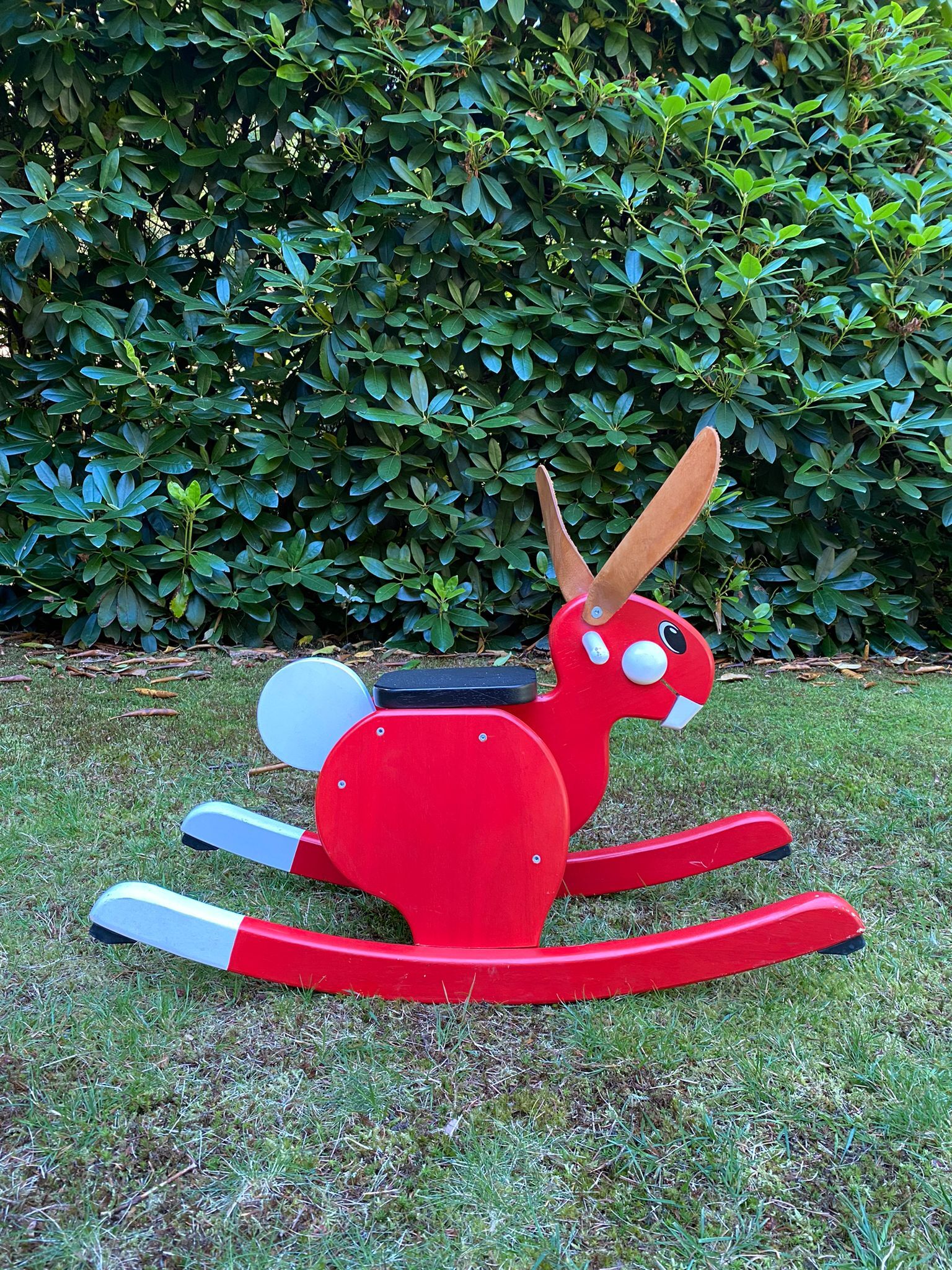 Vintage Rocking Rabbit Red by Björn Dahlström for Playsam