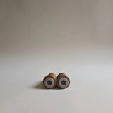 Salière et poivrier en bois