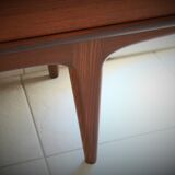 Scandinavian design enfilade in vintage teak