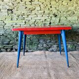 Tolix T55 metal table from the 50s