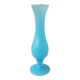 Vase bleu opaline