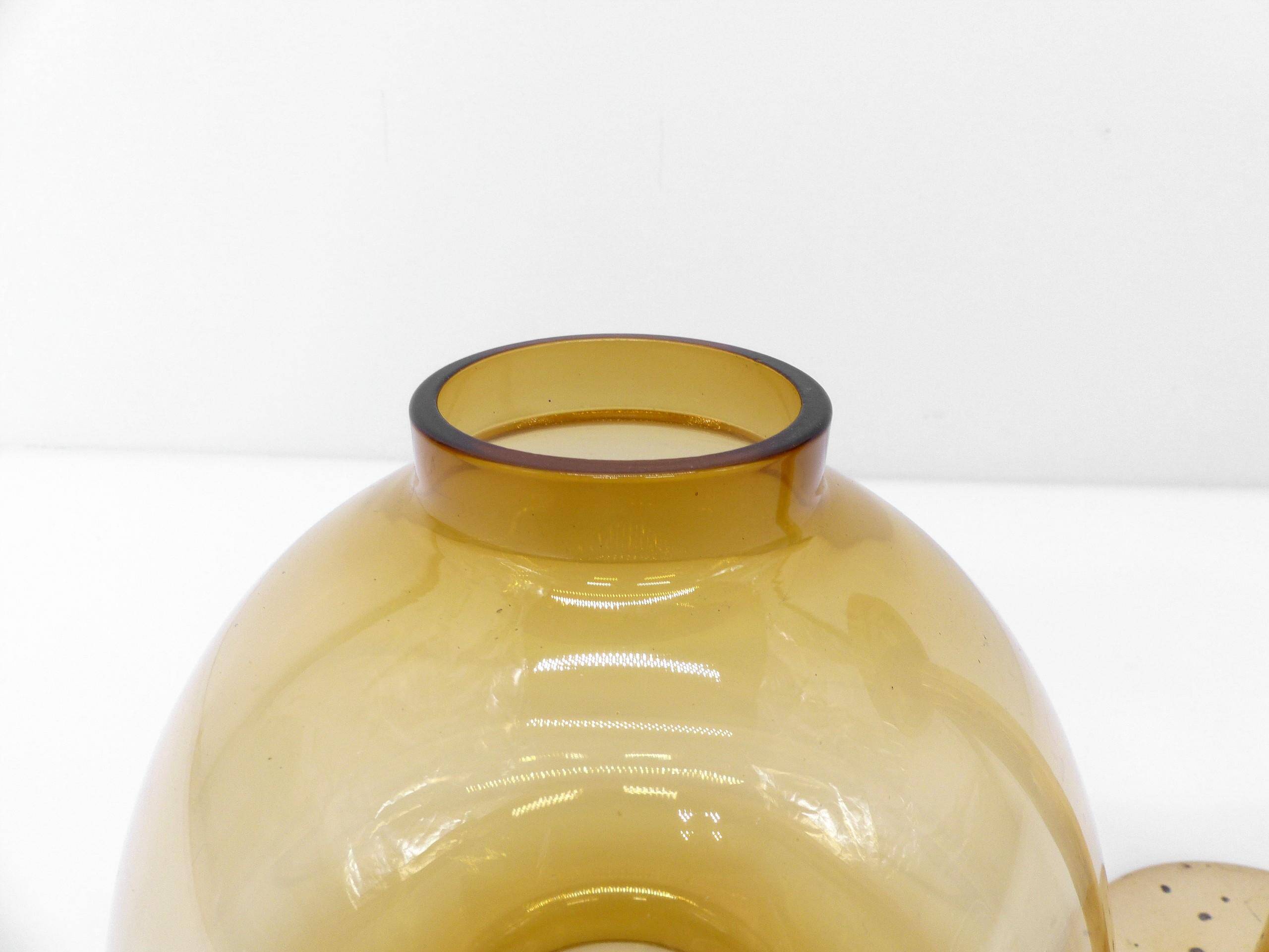 Hans-Agne Jakobsson Claudia Scandinavian Candle Holder Yellow L10232 1960